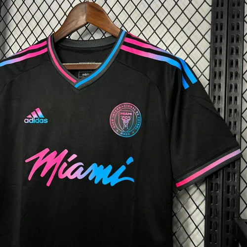 Zwart Inter Miami concept shirt seizoen 2024 2025