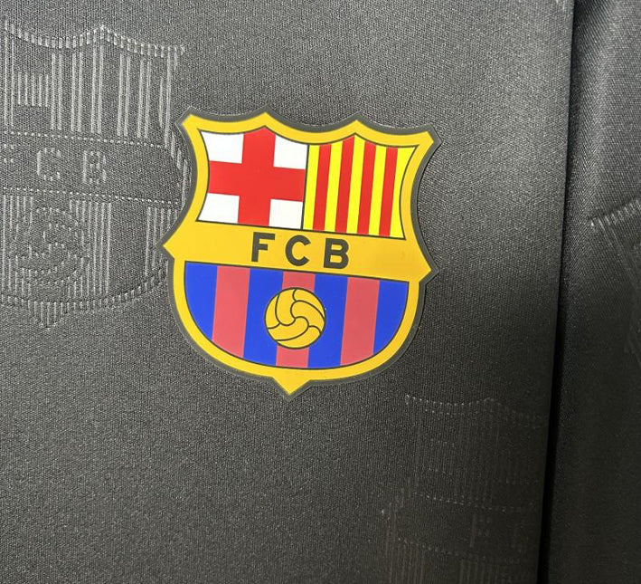 Voetbalshirt FC Barcelona zwart concept collectie seizoen 2526