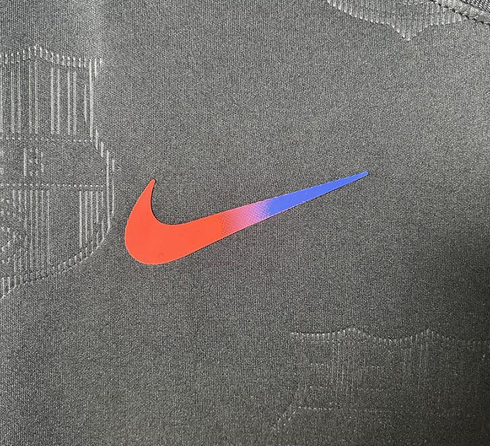Concept zwart voetbalshirt FC Barcelona editie 2526