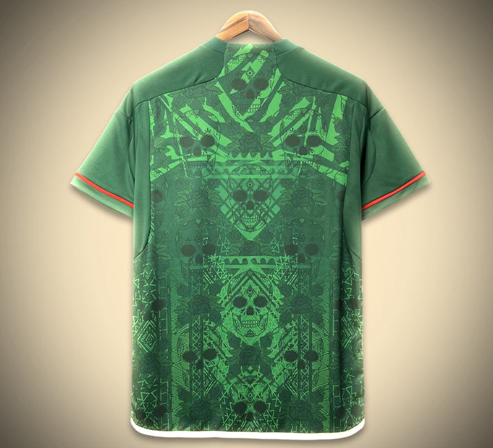 jersey-domicile-mexique-2023-design-concept-pour-supporters-de-football Mexico thuisshirt 2023 concept design voor voetbalfans
