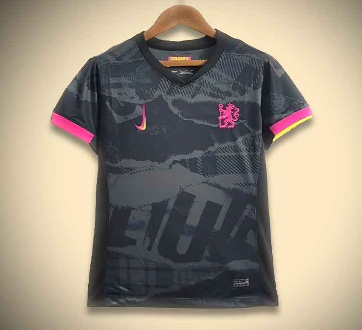 maillot-chelsea-exterieur-noir-2425 Maillot Chelsea Extérieur Noir 2425