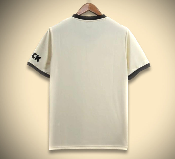 voetbalshirt Everton witte kleur uittenue
