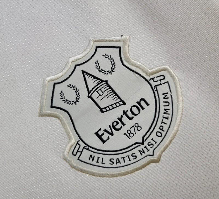 Wit Everton shirt voor supporters, uitshirt collectie