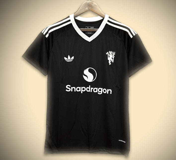 maillot-manchester-united-gardien-noir-2425 Manchester United Keeper Zwart 2425