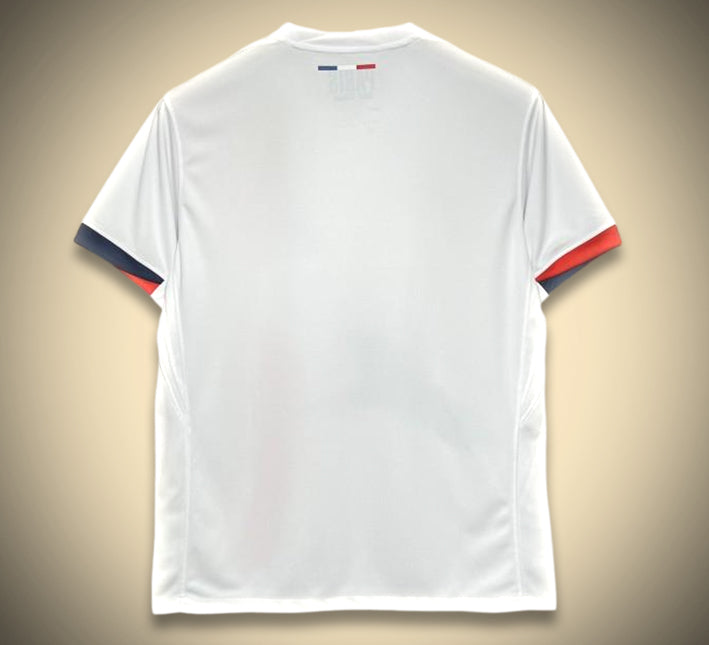 MaillotPSGexterieur24blancdos.jpg Maillot Paris Saint-Germain Extérieur Édition Blanc 2024-2025 vue de dos