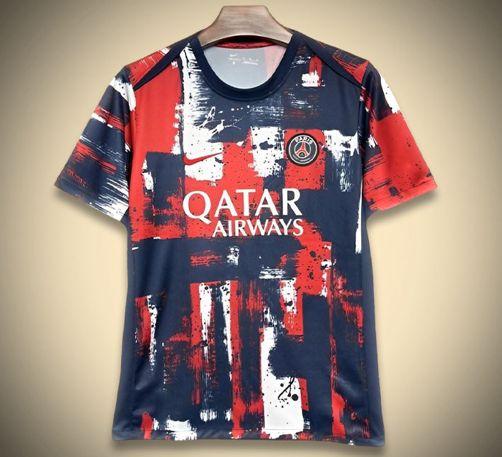 MaillotPSGspecial-1.jpg Maillot Paris Saint-Germain Avant-Match 2024-2025 vue de face