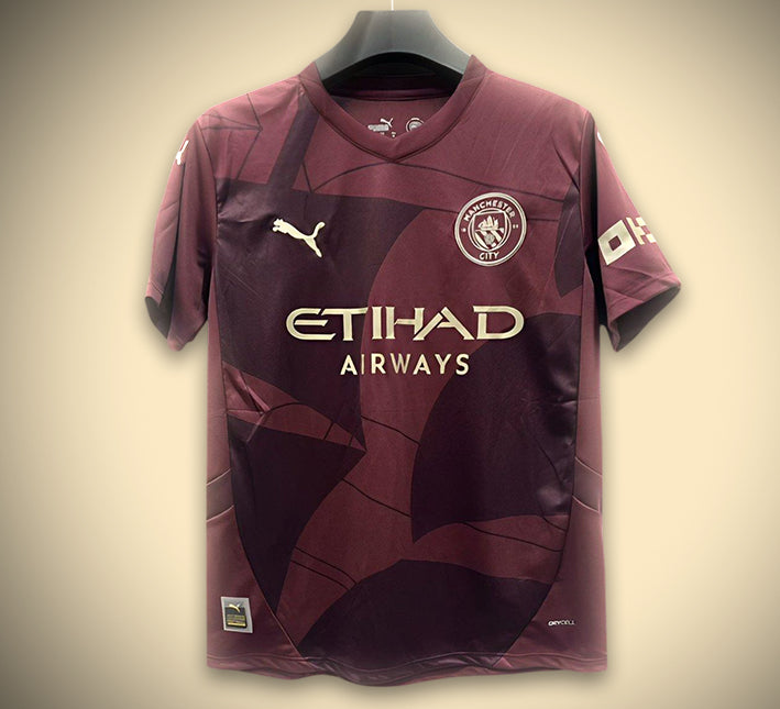 maillot-third-manchester-city-saison-2024-2025-tenue-exterieure-officielle Derde shirt Manchester City seizoen 2024 2025 officiële uittenue