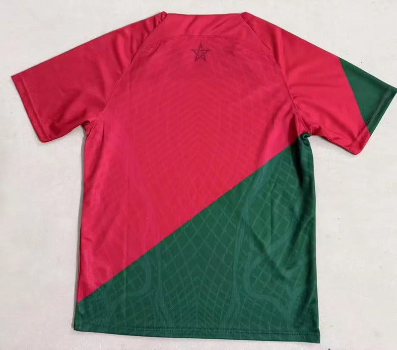 maillot-de-football-concept-maroc-saison-2025-2026-design-moderne concept voetbalshirt Marokko seizoen 2025 2026 modern design