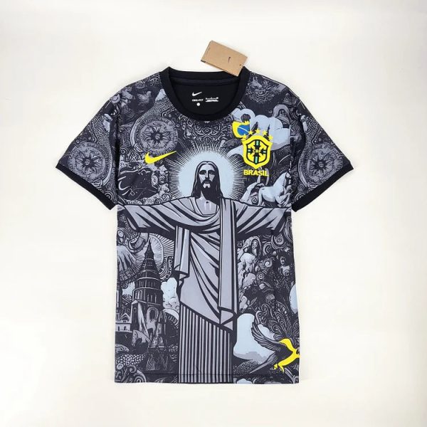 Voetbalshirt Brazilië Concept 2024-2025