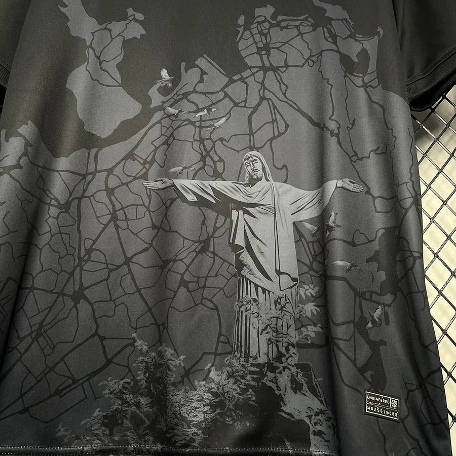 BRASIL CONCEPT BLACK VOETBALSHIRT 20242025