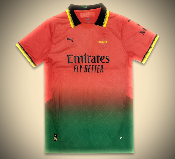 Concept AC Milan Off White Rood 2526 Shirt