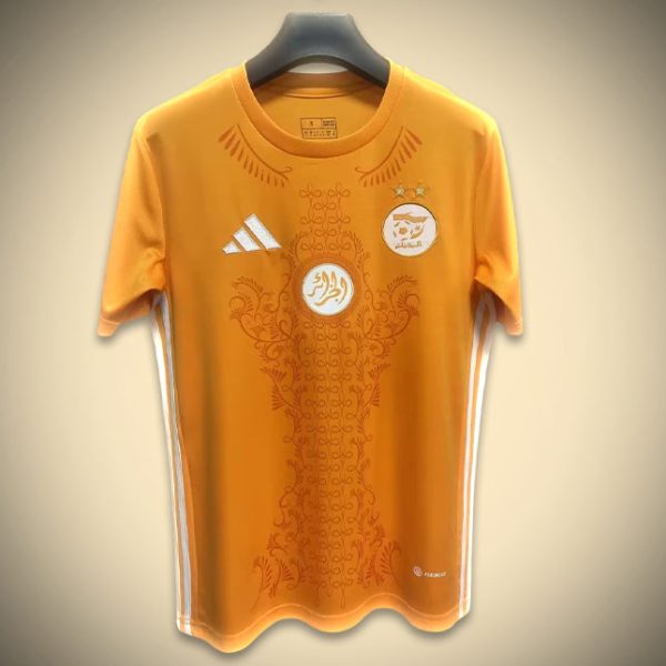 Voetbalshirt Concept Algerije Oranje Editie 2024-2025