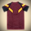 maillot-concept-as-roma-saison-vingt-quatre-vingt-cinq-design-moderne-rouge-et-or Concept shirt AS Roma seizoen vierentwintig vijfentwintig modern design rood en goud