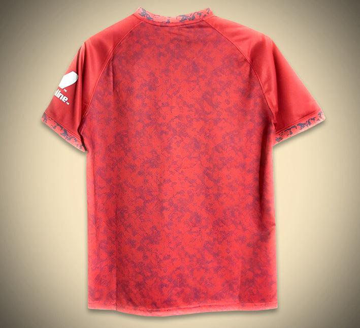 maillot-exterieur-du-fc-seville-rouge-saison-vingt-quatre-vingt-cinq FC Sevilla uitshirt rood seizoen vierentwintig vijfentwintig