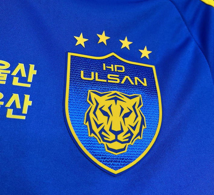 Ulsan Hyundai Thuisshirt 2024-2025 stofdetail
