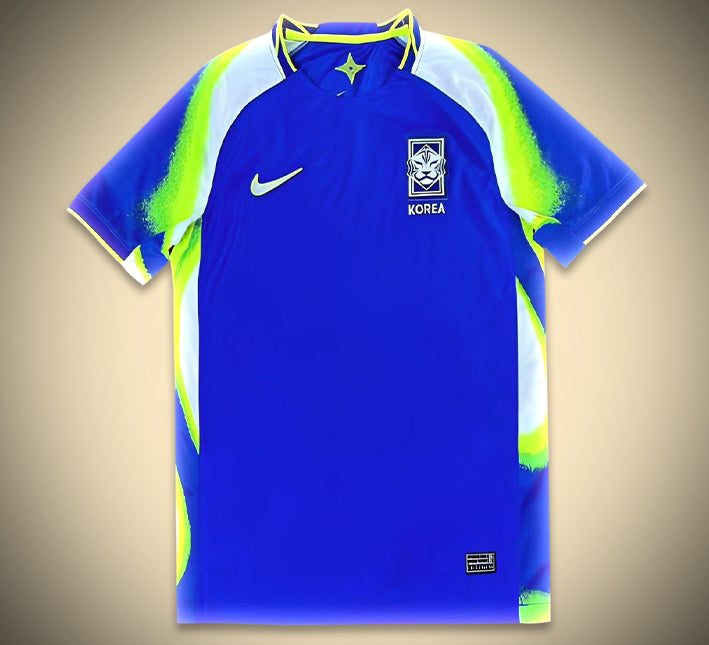 maillot-de-football-exterieur-coree-du-sud-saison-2025-tenue-officielle-rouge voetbalshirt uitshirt Zuid-Korea seizoen 2025 officiële tenue rood