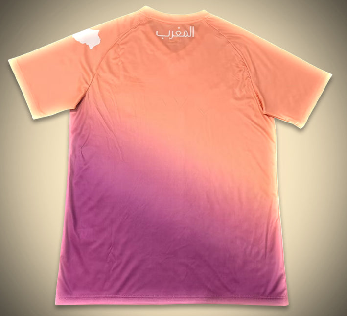 maillot-concept-maroc-edition-sunset-tenue-football-aux-couleurs-du-maroc Conceptshirt Marokko sunset-editie voetbaltenue in Marokkaanse kleuren