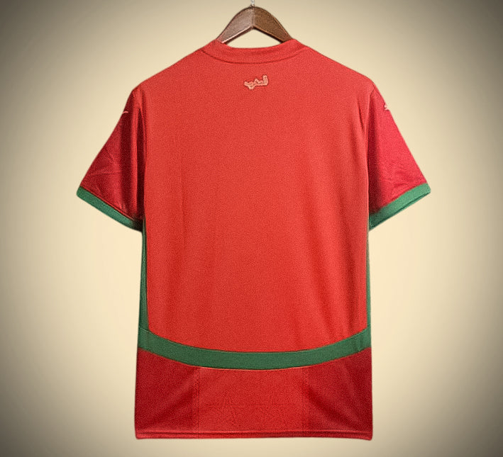 maillot-de-football-domicile-maroc-2425 Marokkaans thuisshirt 2425