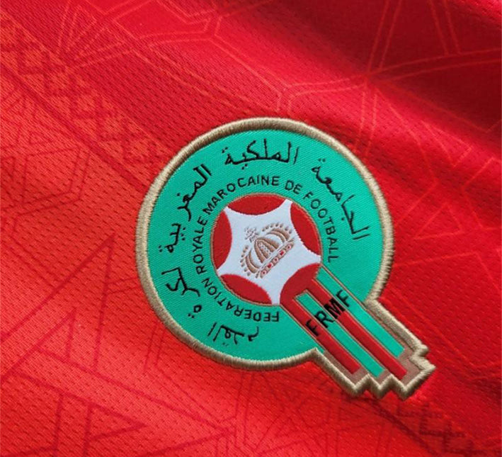 t-shirt-officiel-equipe-nationale-maroc-2425 officieel nationaal team Marokko 2425 t-shirt