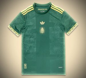 Maillot Concept Mexique Édition VertOr 2025