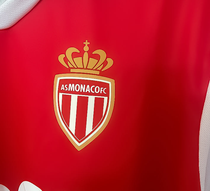 maillot-domicile-as-monaco-saison-2425 Thuisshirt AS Monaco seizoen 2425