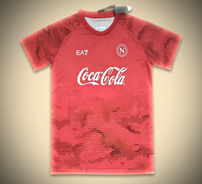 maillot-dentrainement-napoli-rouge-saison-2425-tenue-sportive-de-football maillot dentraînement Napoli rouge saison 2425 tenue sportive de football