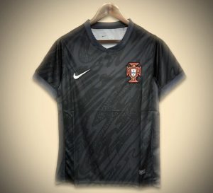 Portugal Keeperstrui Zwart 2024-2025 vooraanzicht