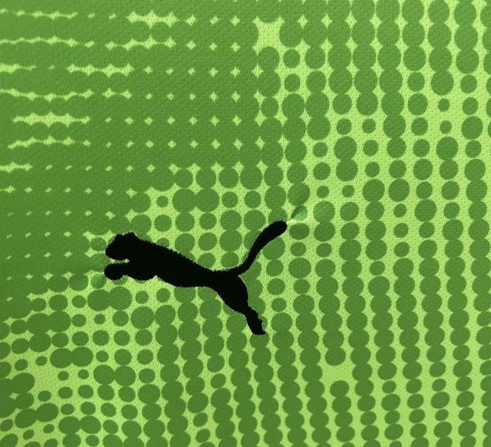 maillotportugalvertpuma.jpg Portugal Keeperstrui Groen 2024-2025 stofdetail