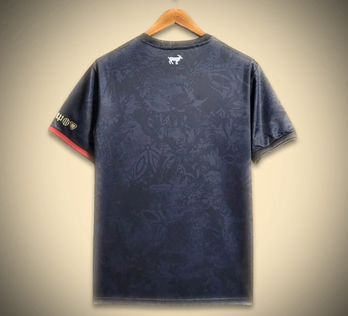 Concept voetbalshirt Portugal Stussy editie seizoen 2425 streetwear stijl