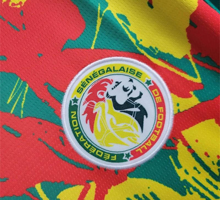 maillotsenegalavantmatchlogo.jpg Senegal Voorwedstrijdshirt 2024 zijaanzicht