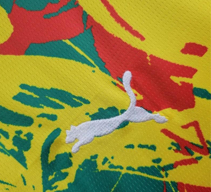 maillotsenegalavantmatchpuma.jpg Senegal Voorwedstrijdshirt 2024 achteraanzicht