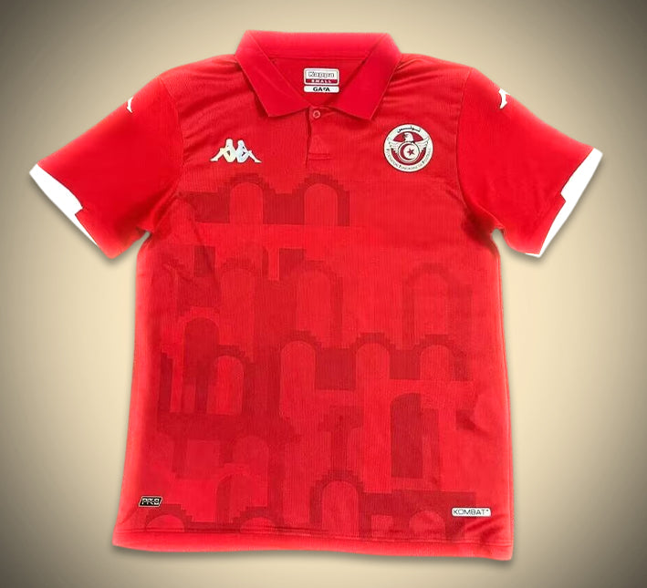 Tunesië Thuisshirt 2024-2025 vooraanzicht