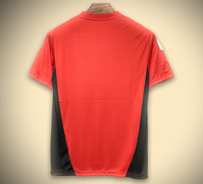 haut-de-training-manchester-united-pour-entrainement-et-echauffement Trainingsshirt Manchester United voor training en warming-up