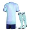 ensemble-enfant-arsenal-maillot-third-saison-2024-2025-avec-short-et-chaussettes Kinderset Arsenal derde shirt seizoen 2024 2025 met short en sokken