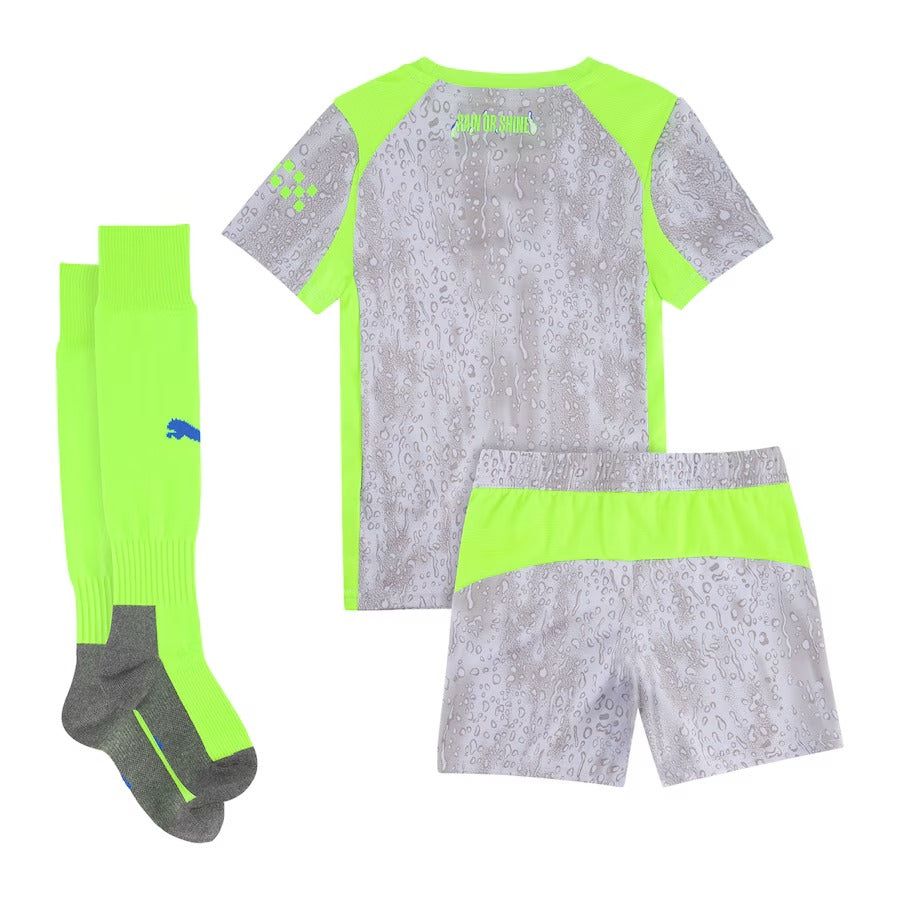 ensemble-enfant-manchester-city-troisieme-maillot-saison-2025-2026 Set kinderen Manchester City derde shirt seizoen 2025 2026