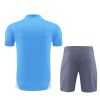 ensemble-maillot-et-short-manchester-city-saison-2024-2025-tenue-domicile Set voetbalshirt en short Manchester City seizoen 2024 2025 thuisshirt