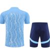 ensemble-maillot-et-short-manchester-city-saison-2024-2025-tenue-domicile Set voetbalshirt en short Manchester City seizoen 2024 2025 thuisshirt