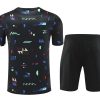 ensemble-portugal-2024-2025-maillot-et-short-de-football-domicile-rouge-et-vert Set Portugal 2024 2025 thuisshirt en voetbalbroek rood en groen
