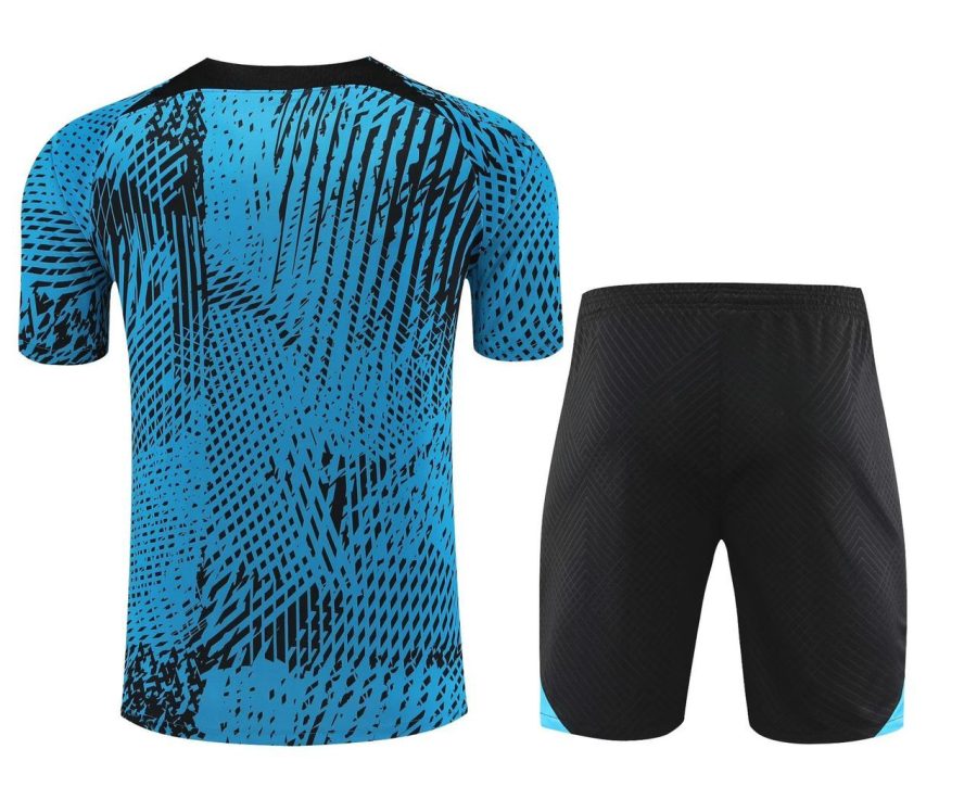 ensemble-training-inter-milan-bleu-saison-2023-2024-tenue-d-entrainement-football Inter Milaan blauw trainingspak seizoen 2023-2024 voetbaltrainingskleding