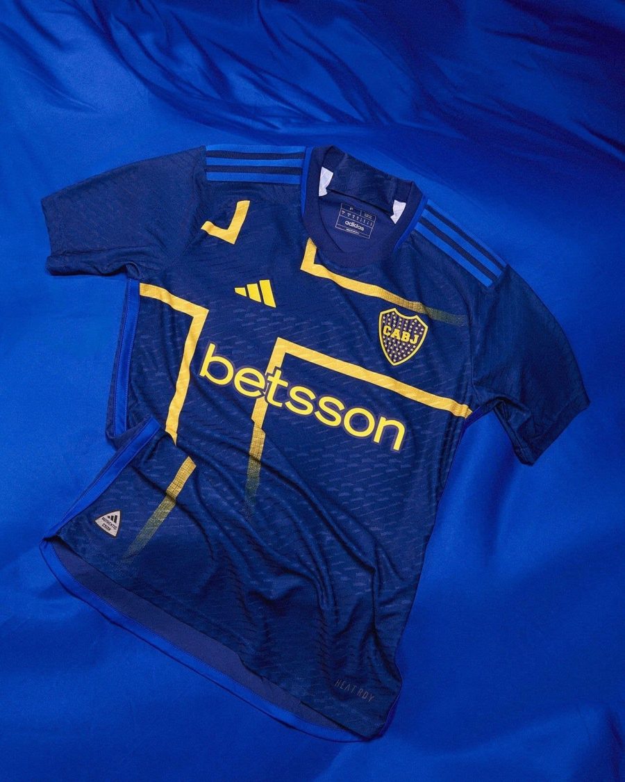 jersey-boca-juniors-troisieme-tenue-saison-2024-modele-supporter Boca Juniors derde tenue shirt seizoen 2024 supportmodel