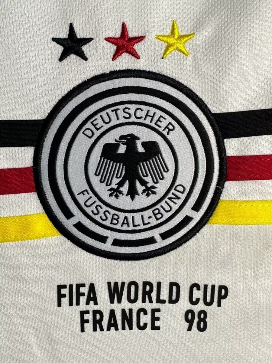 jersey-vintage-allemagne-1998-pour-supporter-de-la-mannschaft Vintage Duitsland 1998 shirt voor Mannschaft supporters
