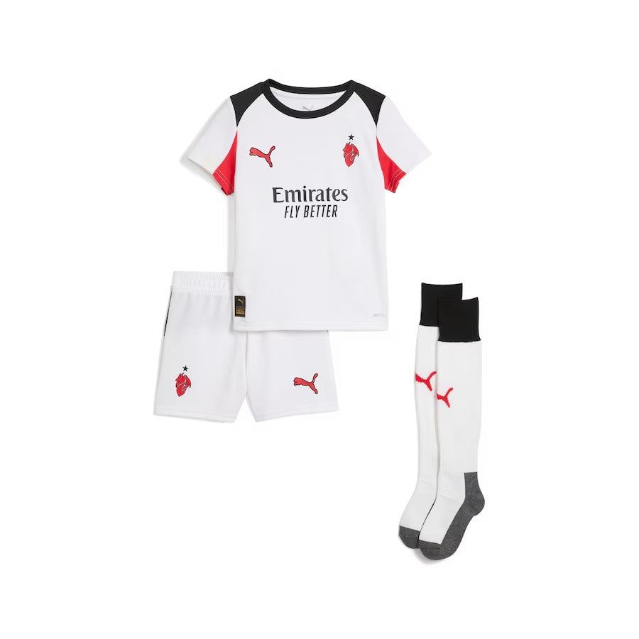 kit-enfant-ac-milan-exterieur-2025-2026 KIT KINDEREN AC MILAN UITSHIRT 2025-2026