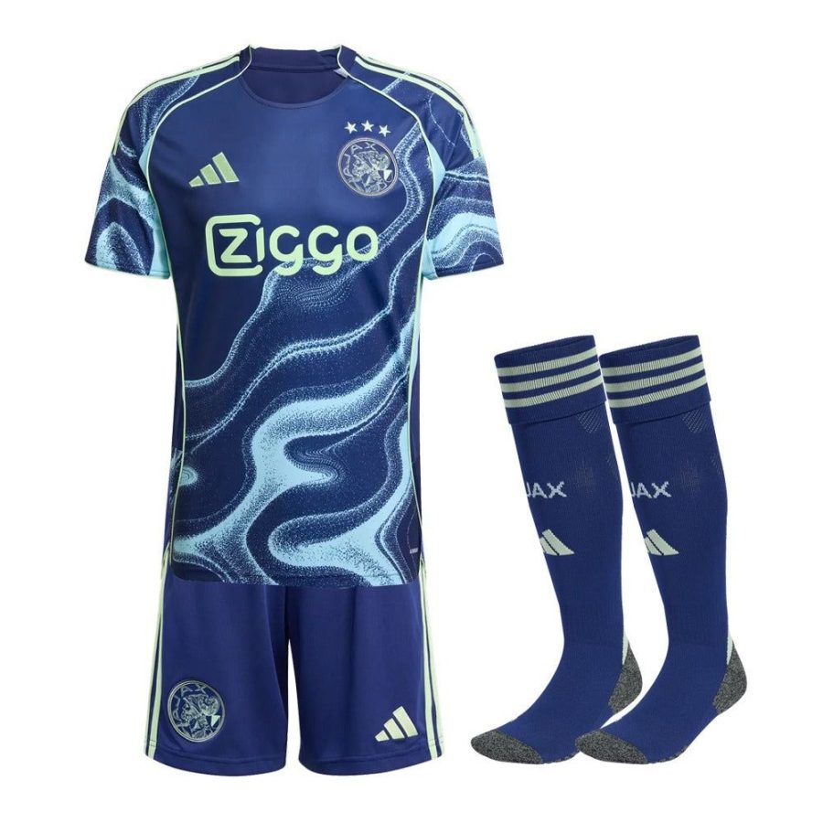 kit-enfant-ajax-amsterdam-exterieur-2025-2026 KIT ENFANT AJAX AMSTERDAM EXTERIEUR 2025-2026