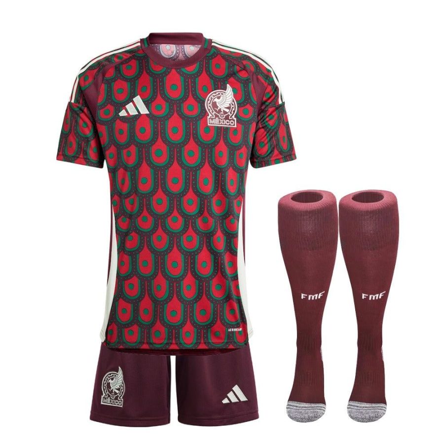 kit-enfant-mexique-domicile-2024 KINDERKIT MEXICO THUISSHIRT 2024