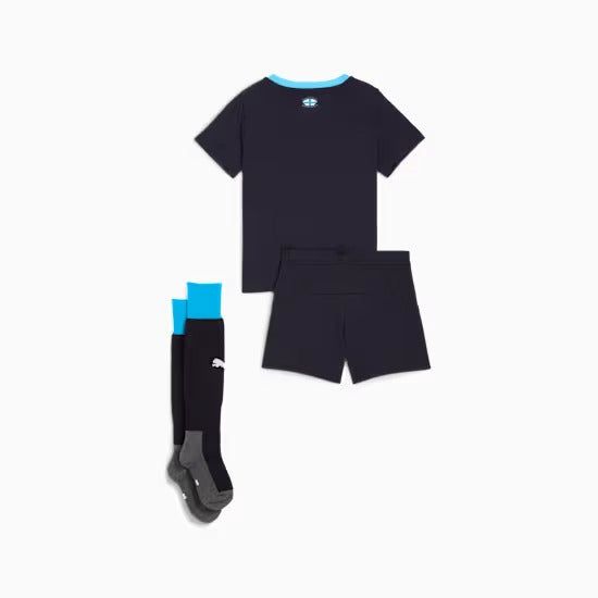 kit-enfant-olympique-de-marseille-maillot-exterieur-saison-2025-2026 kinderen Olympique de Marseille uitshirt seizoen 2025 2026