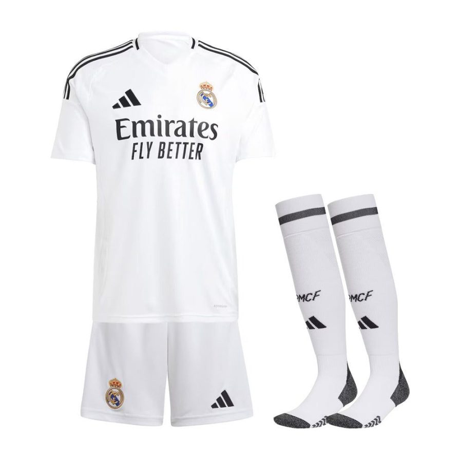 kit-enfant-real-madrid-domicile-2024-2025 KINDERKIT REAL MADRID THUISSHIRT 2024-2025