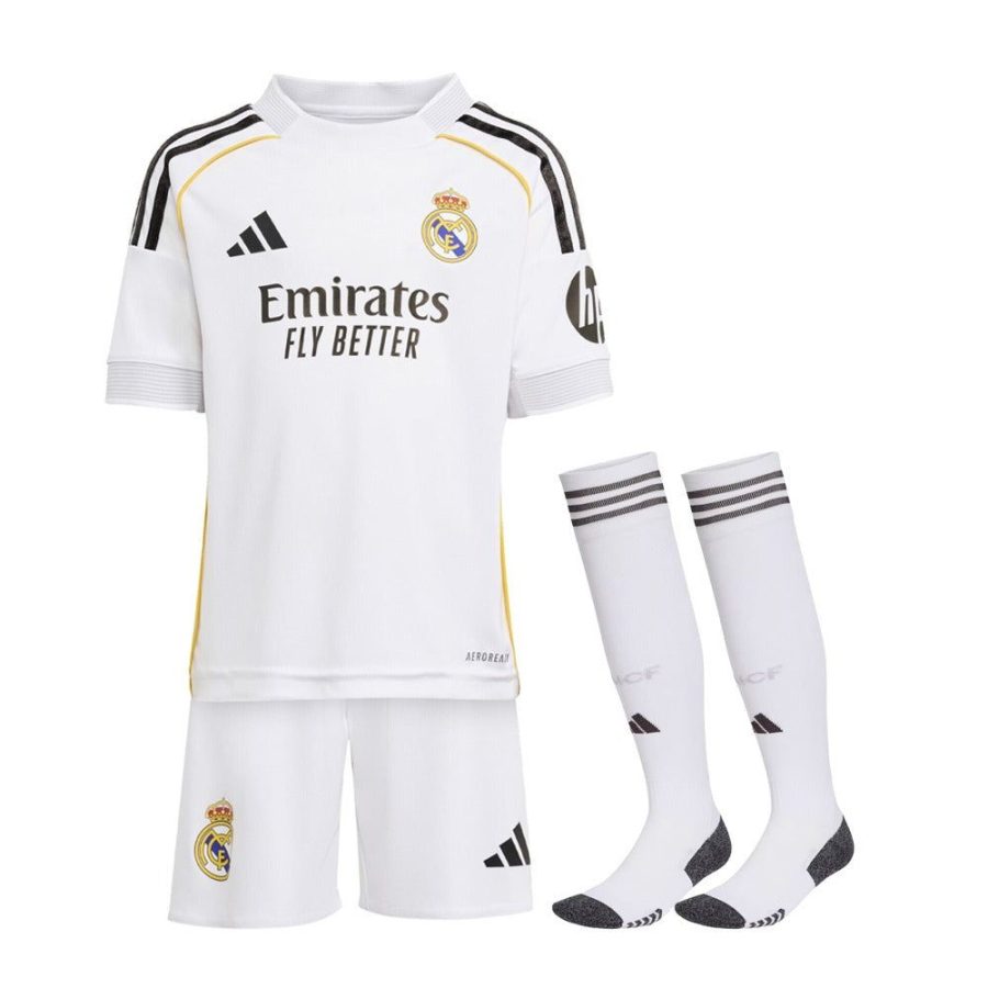 kit-enfant-real-madrid-domicile-2025-2026 KINDERKIT REAL MADRID THUISSHIRT 2025-2026