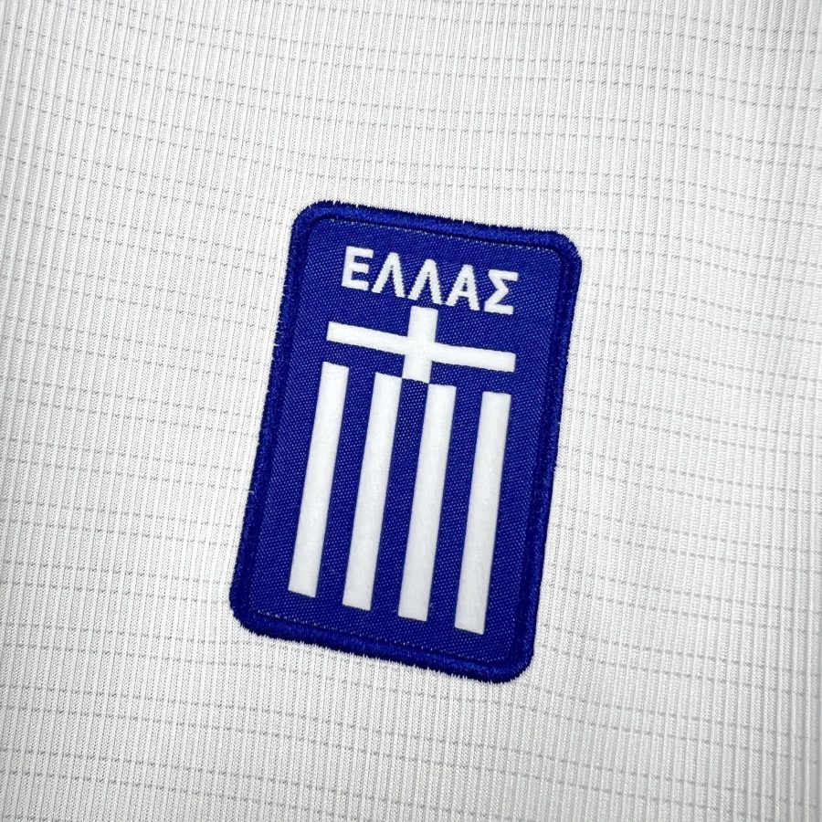 maillot-de-foot-grece-domicile-2026-avec-ecusson-hellas Grieks voetbalshirt thuisshirt 2026 met Hellas-embleem