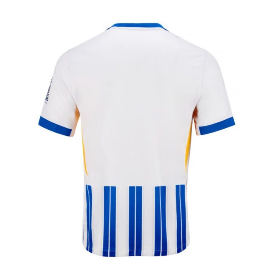 maillot-de-football-brighton-domicile-saison-2024-2025-bleu-et-blanc-officiel voetbalshirt Brighton thuisshirt seizoen 2024 2025 blauw en wit officieel