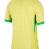 maillot-de-football-du-bresil-domicile-saison-2024-jaune-et-vert Voetbalshirt van Brazilië thuisshirt seizoen 2024 geel en groen